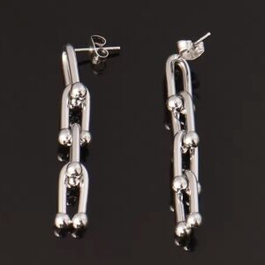 Felice - Stainless Steel U-shaped Trendy Earrings